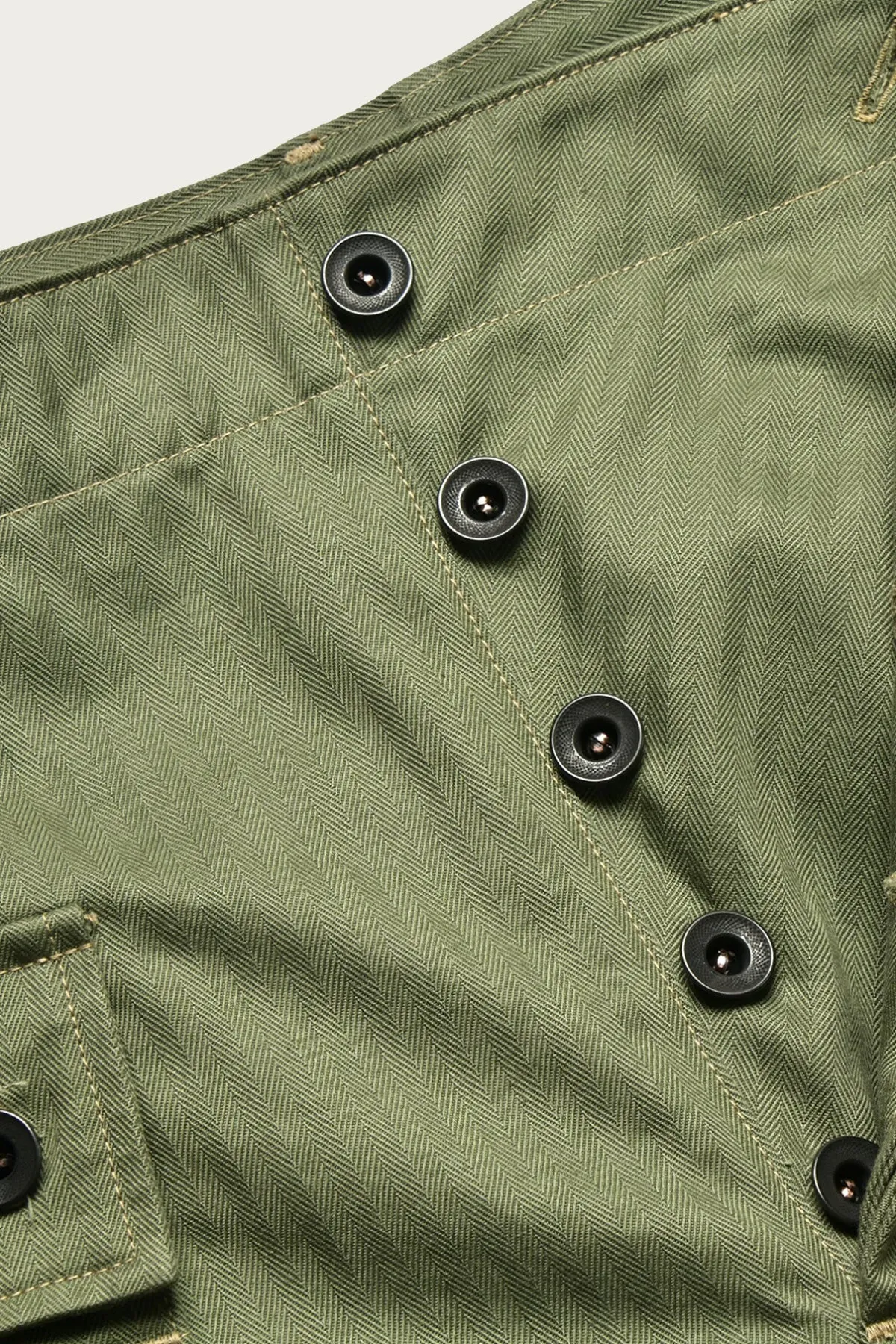 P-44 Utility Trousers - Sage Green sold by Canoe Club product image thumbnail 3