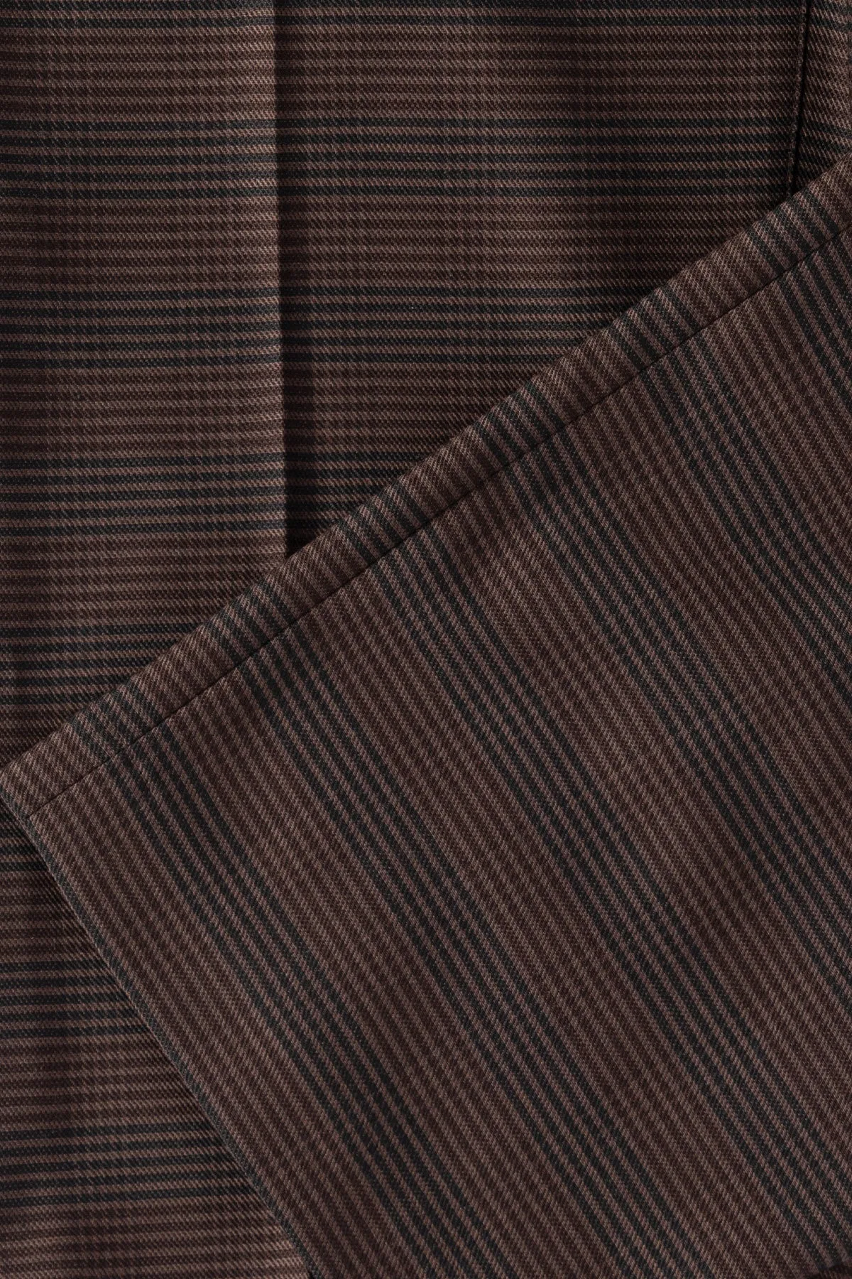 Glen Plaid Easy Trousers - Brown/Black sold by Canoe Club product image thumbnail 3