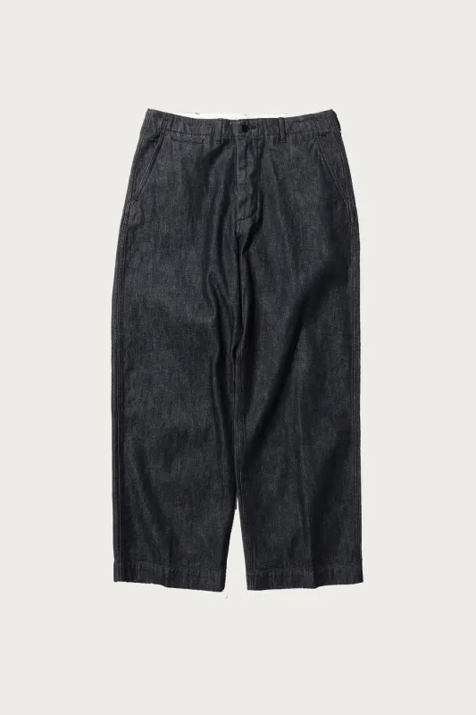 Denim MIL Trousers Double Dye - One Wash sold by Canoe Club