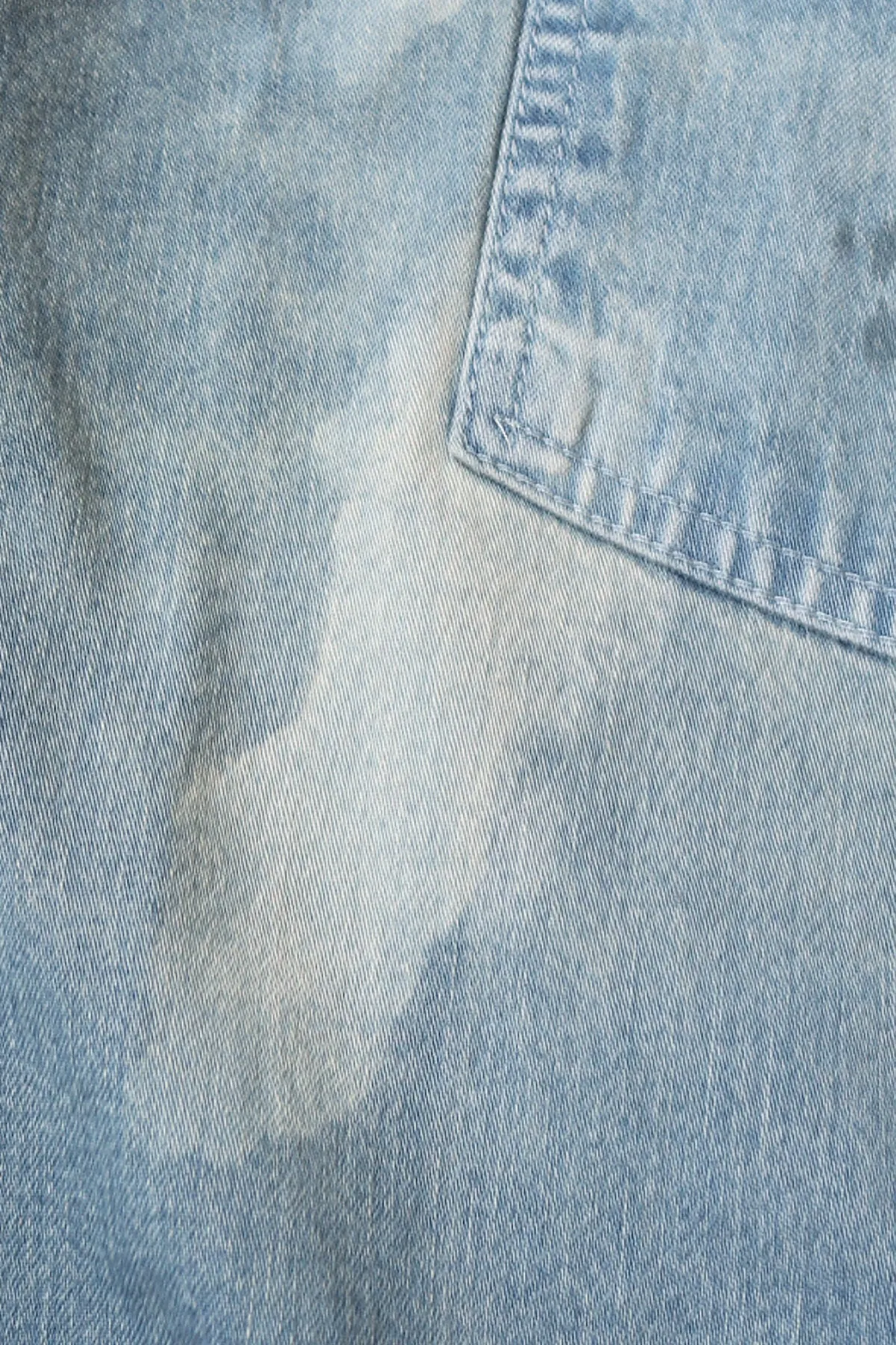 Knit x 8oz Denim Coverall Polo Shirt - Sax sold by Canoe Club product image thumbnail 3