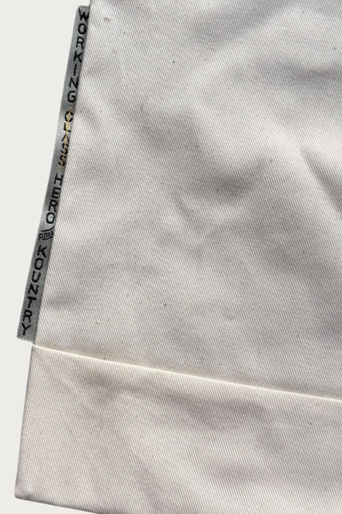 Twill NOVEL TOTE Bag (PECKISH RAINBOW) - Natural sold by Canoe Club product image thumbnail 2