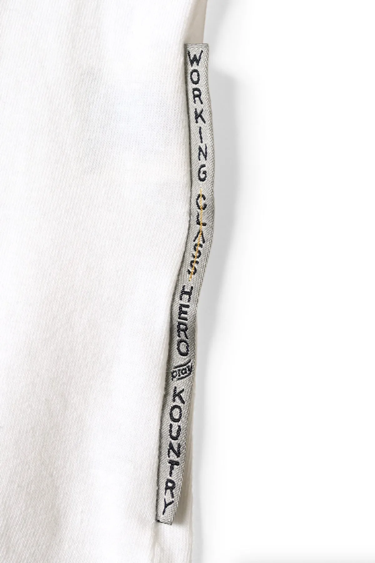 20/-Jersey RINGER T (LIFE KAPRICCIO ROAD SIGN PAINTER) - White sold by Canoe Club product image thumbnail 4