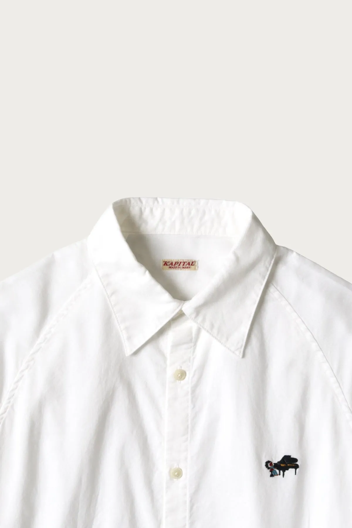 OX PIANO Motion Shirt - White sold by Canoe Club product image thumbnail 3