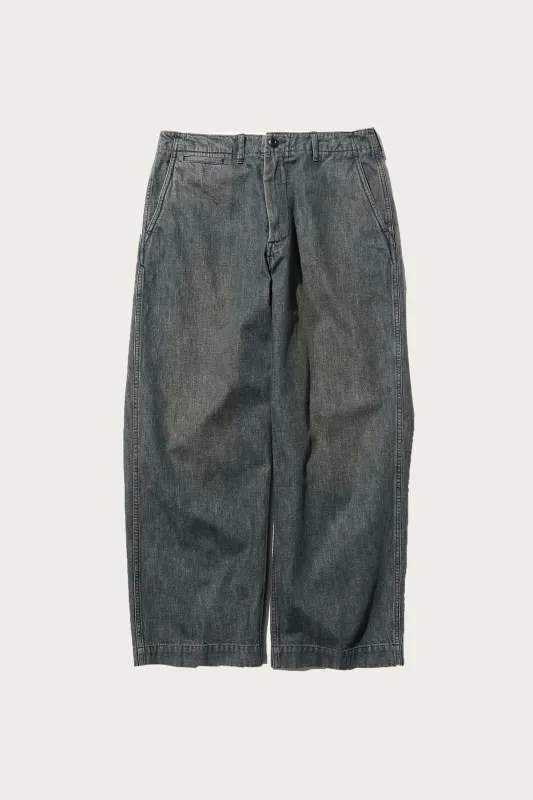 Denim MIL Trousers Double Dye - Used sold by Canoe Club