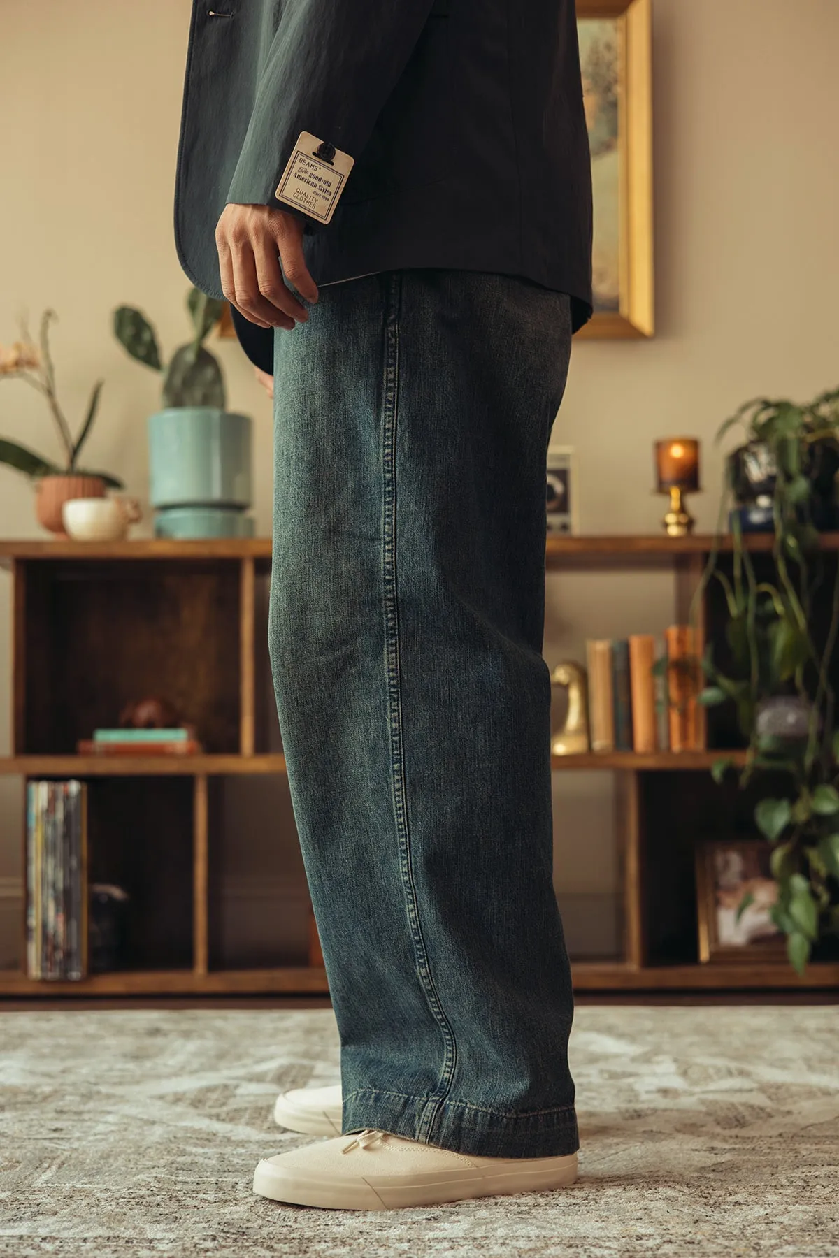 Denim MIL Trousers Double Dye - Used sold by Canoe Club product image thumbnail 3