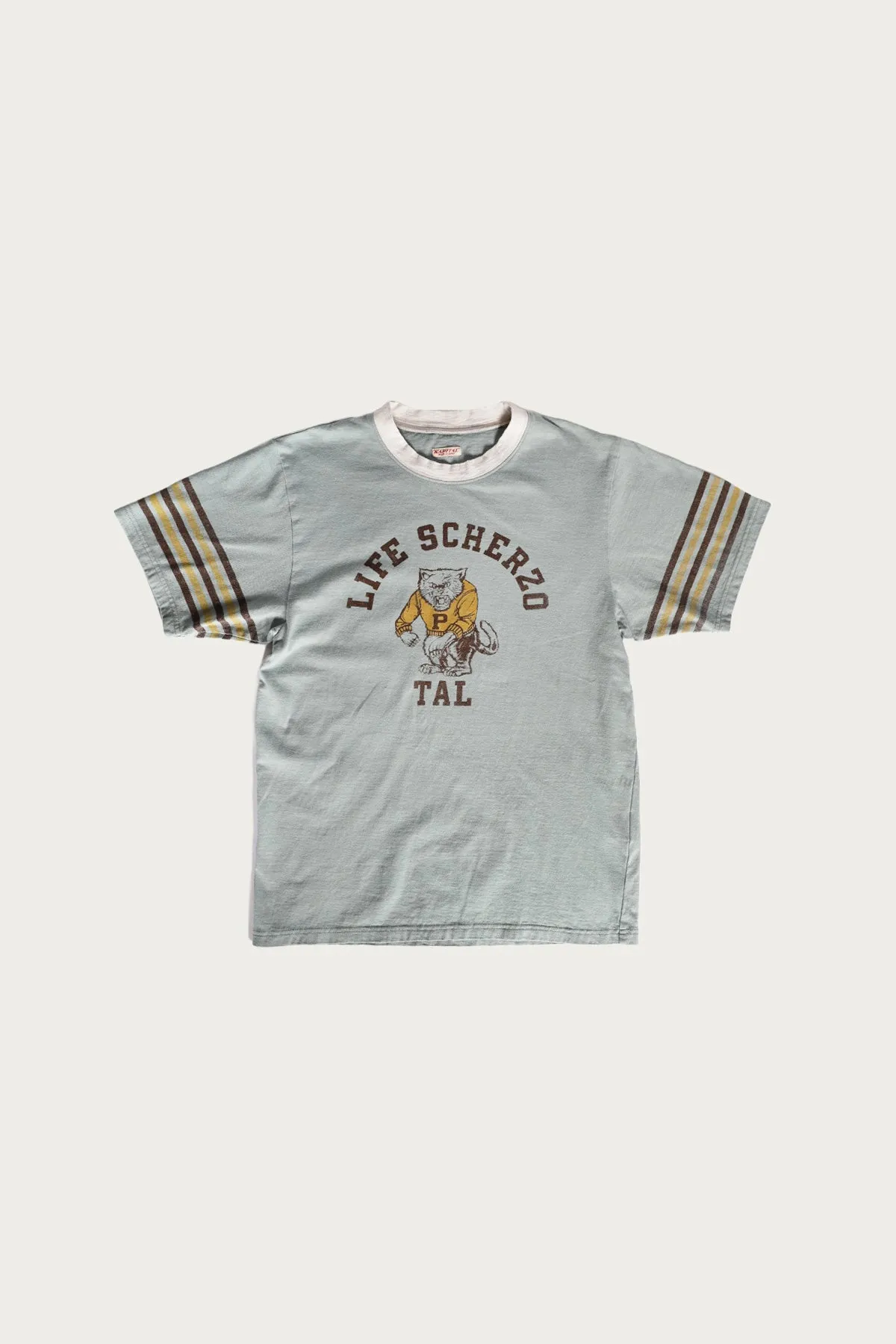 20/-Jersey RINGER-T (College CAPITAL) - Blue sold by Canoe Club