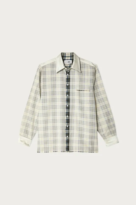 Reversible Flannel Shirt - Black/Blue sold by Canoe Club