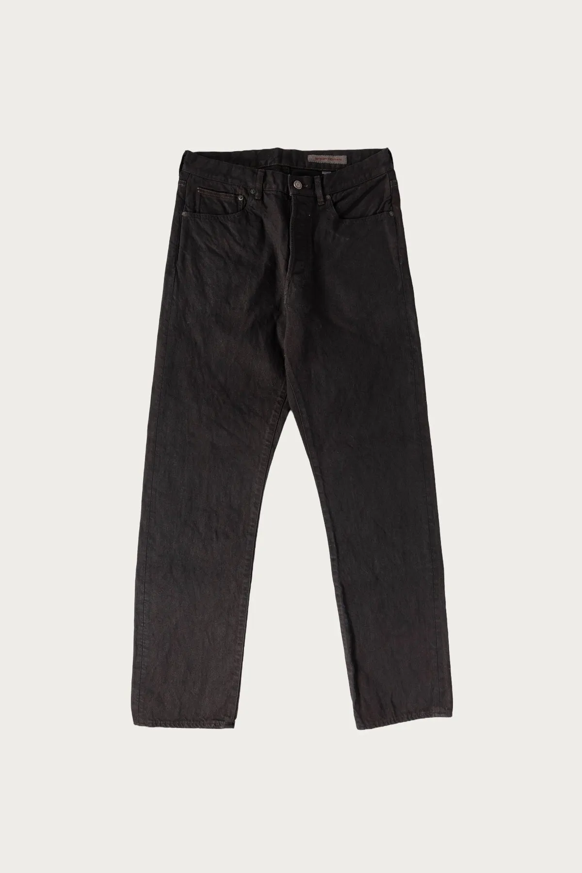 C.T.L. Straight Denim Pant - Black Vein sold by Canoe Club