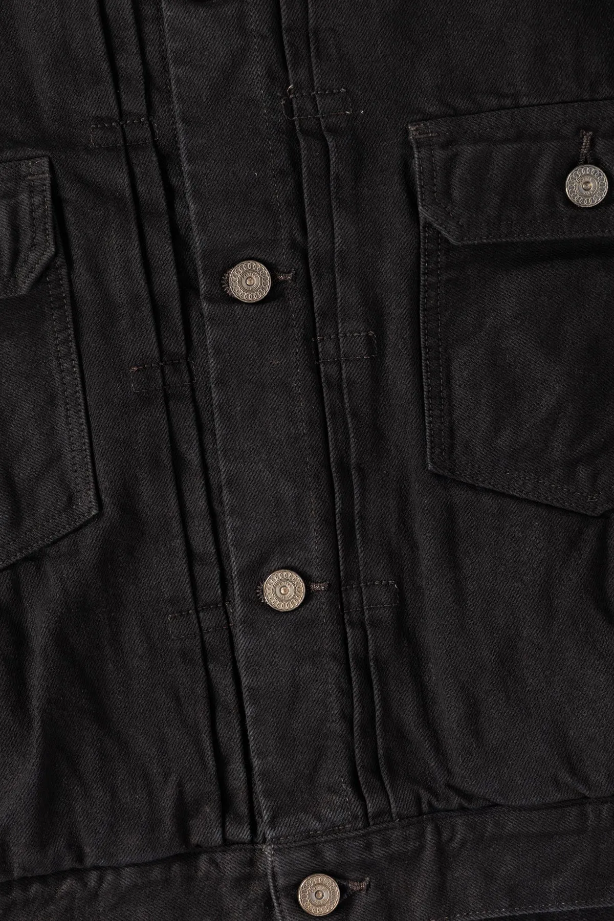 C.T.L. Neo Type 2nd Denim Jacket - Black Vein sold by Canoe Club product image thumbnail 4