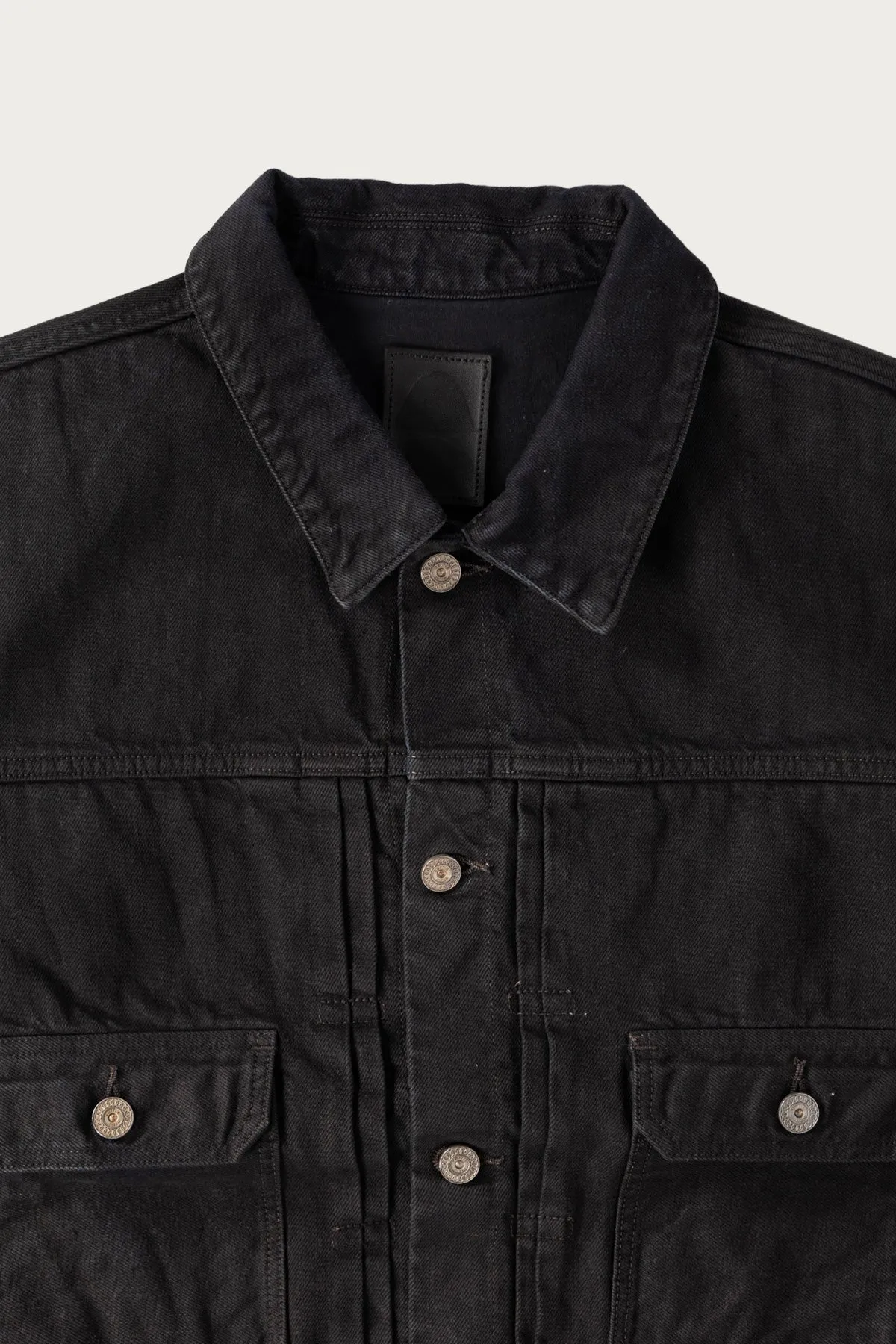 C.T.L. Neo Type 2nd Denim Jacket - Black Vein sold by Canoe Club product image thumbnail 3