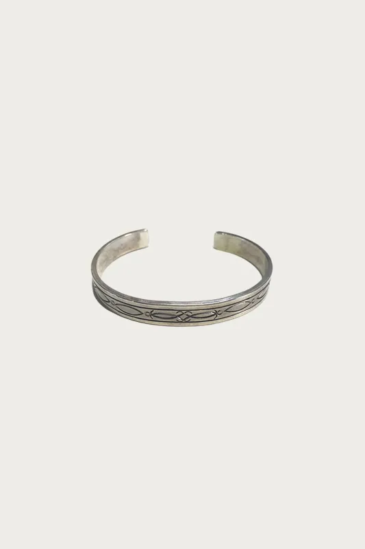 Western Stamp Bangle made by North Works