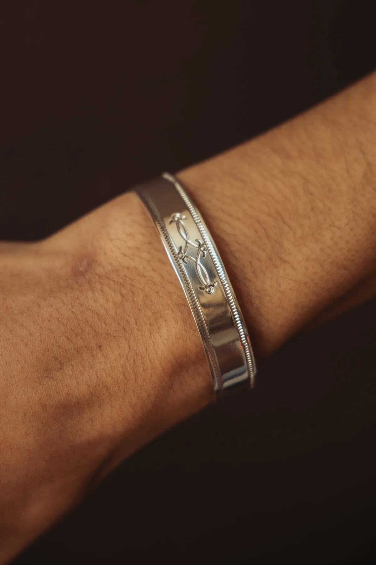 Ornate Stamp Bangle sold by Canoe Club product image thumbnail 2