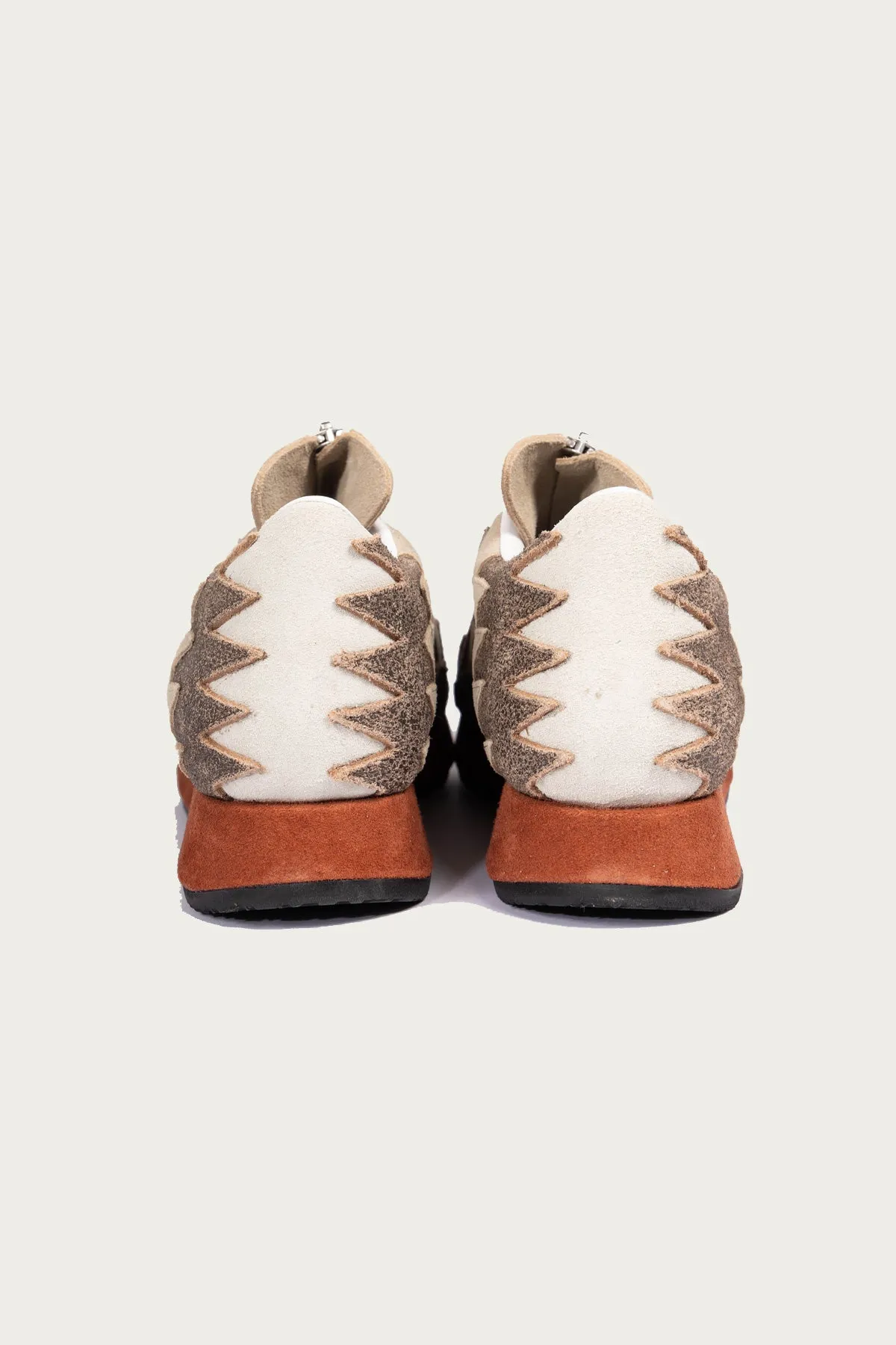 Leather NAVAJO Spallow Sneaker - Beige sold by Canoe Club product image thumbnail 3