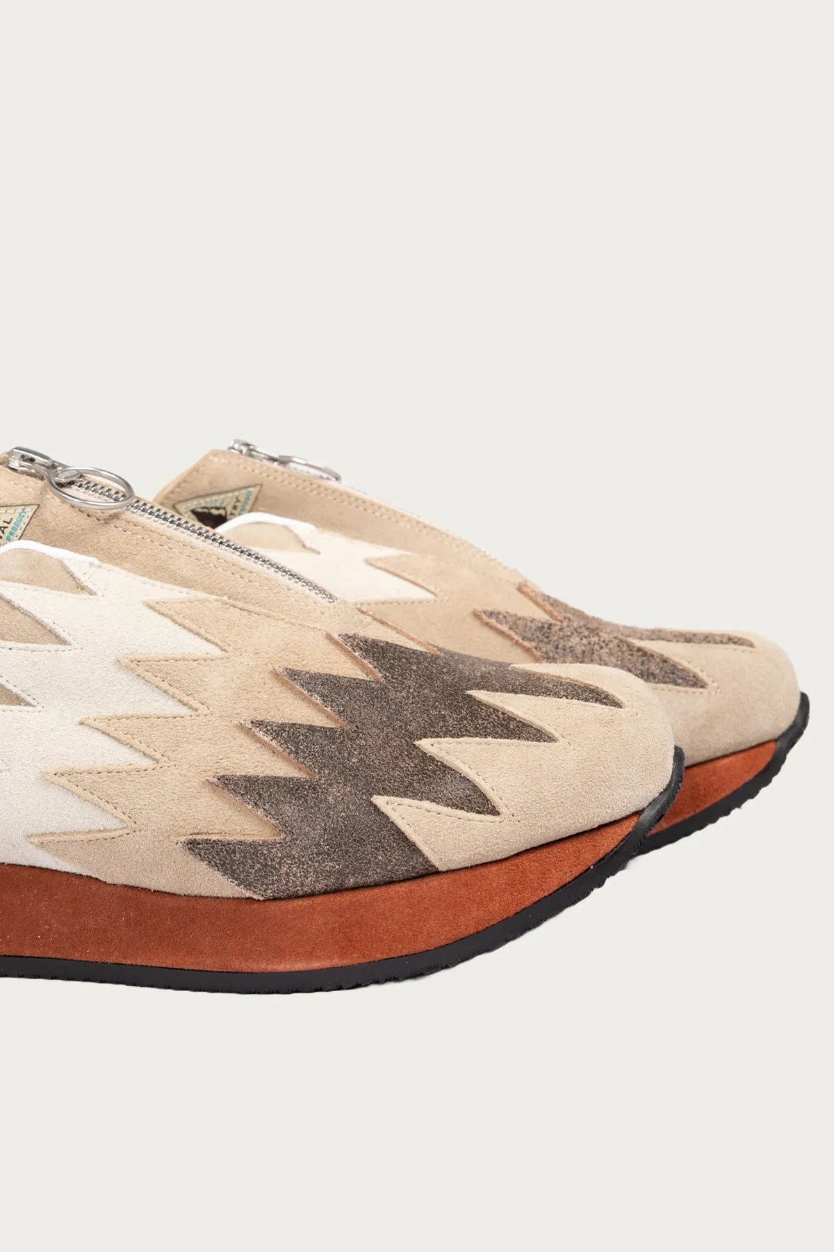 Leather NAVAJO Spallow Sneaker - Beige sold by Canoe Club product image thumbnail 5