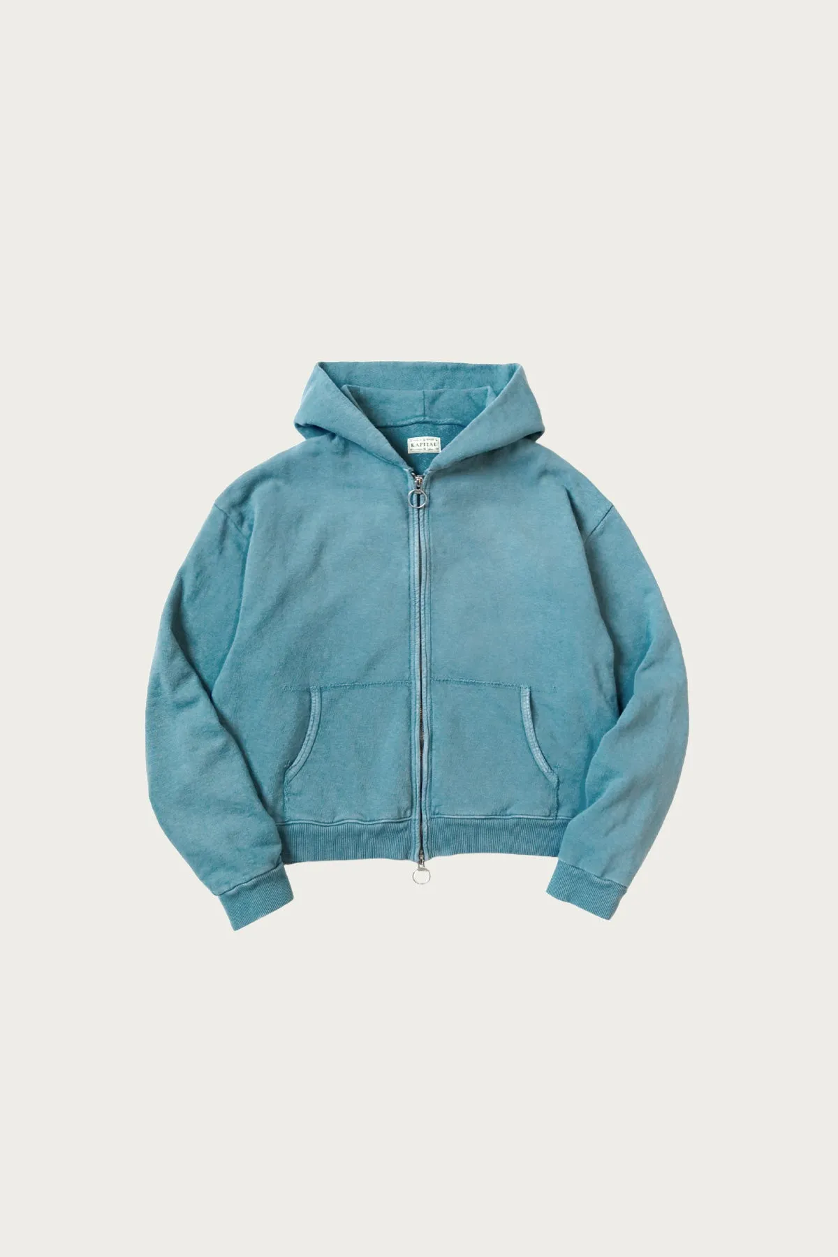 SWT Knit ZIP-UP GYM Parka - Turquoise sold by Canoe Club