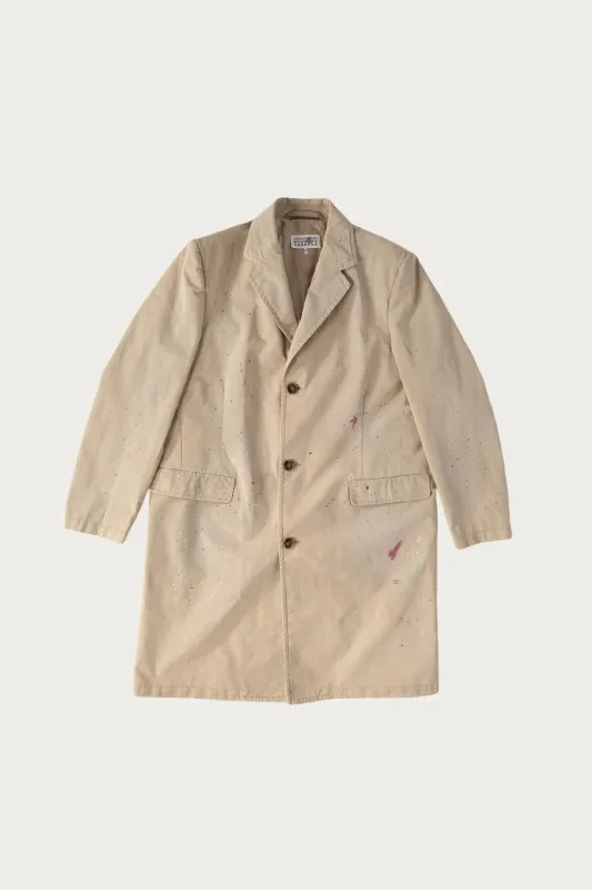 Cotton Painter Jacket - Pink Beige made by Maison Margiela