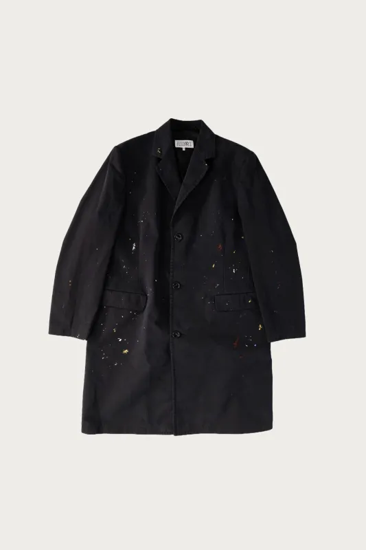 Cotton Painter Jacket - Black sold by Canoe Club