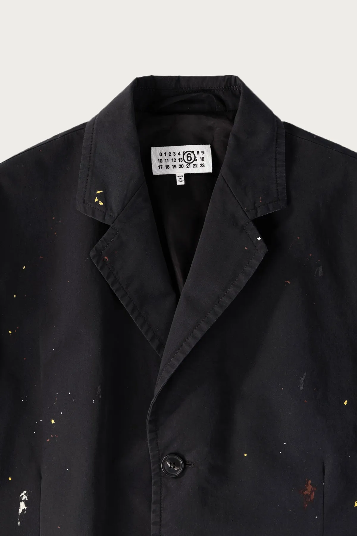 Cotton Painter Jacket - Black sold by Canoe Club product image thumbnail 2