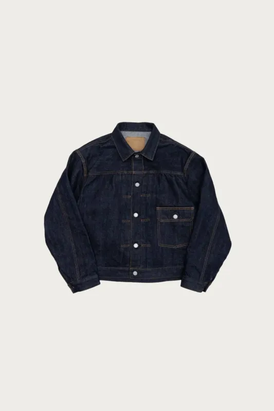 Denim Jacket 1st Type - Indigo sold by Canoe Club
