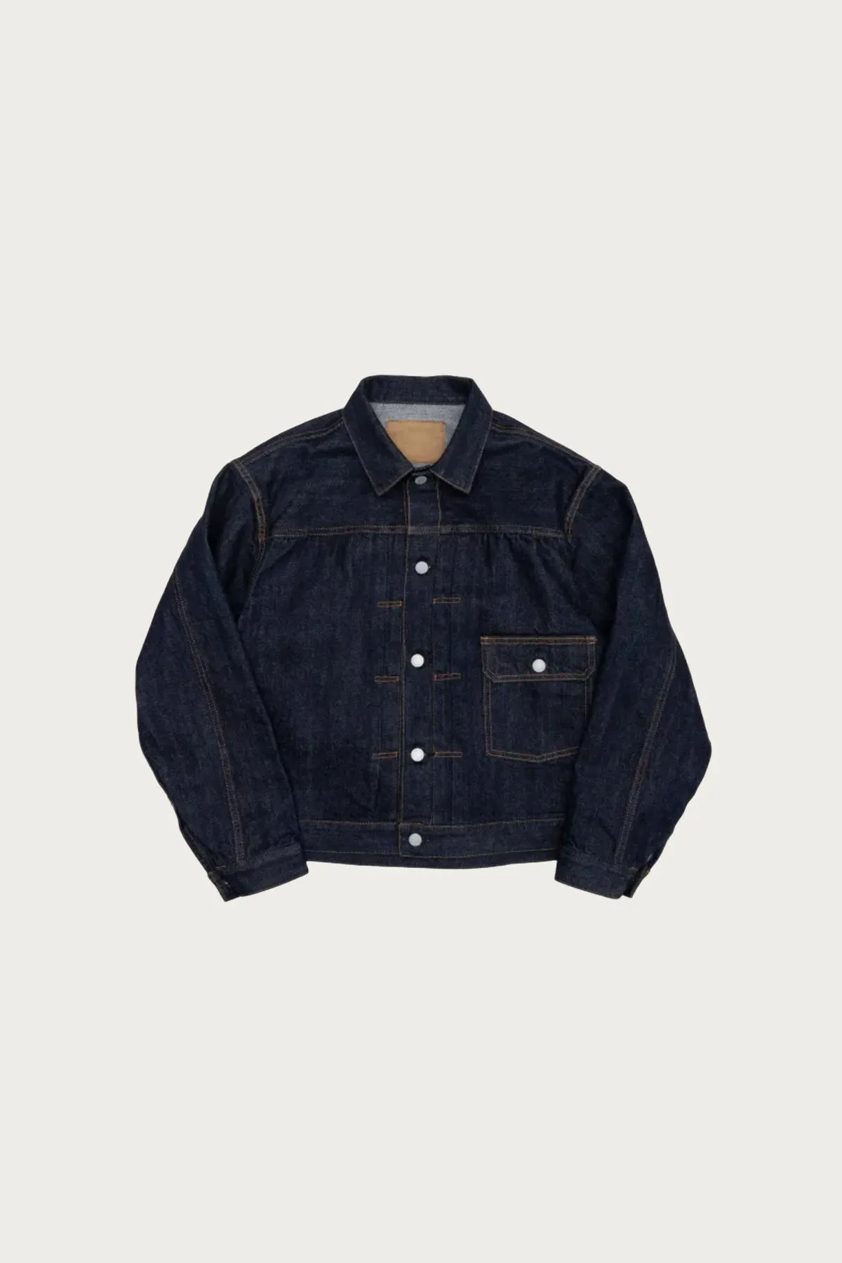 Denim Jacket 1st Type - Indigo sold by Canoe Club