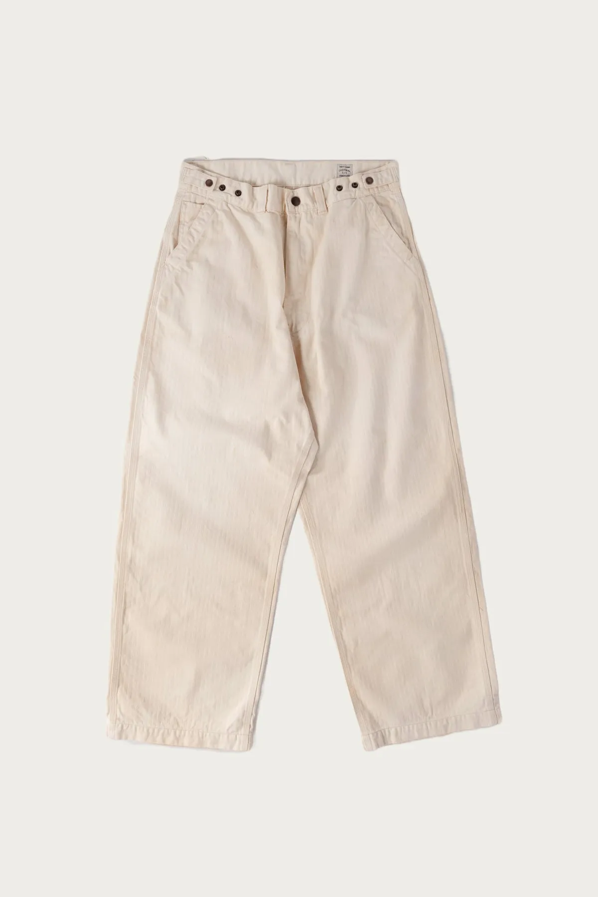 Bell Pants - Ecru sold by Canoe Club
