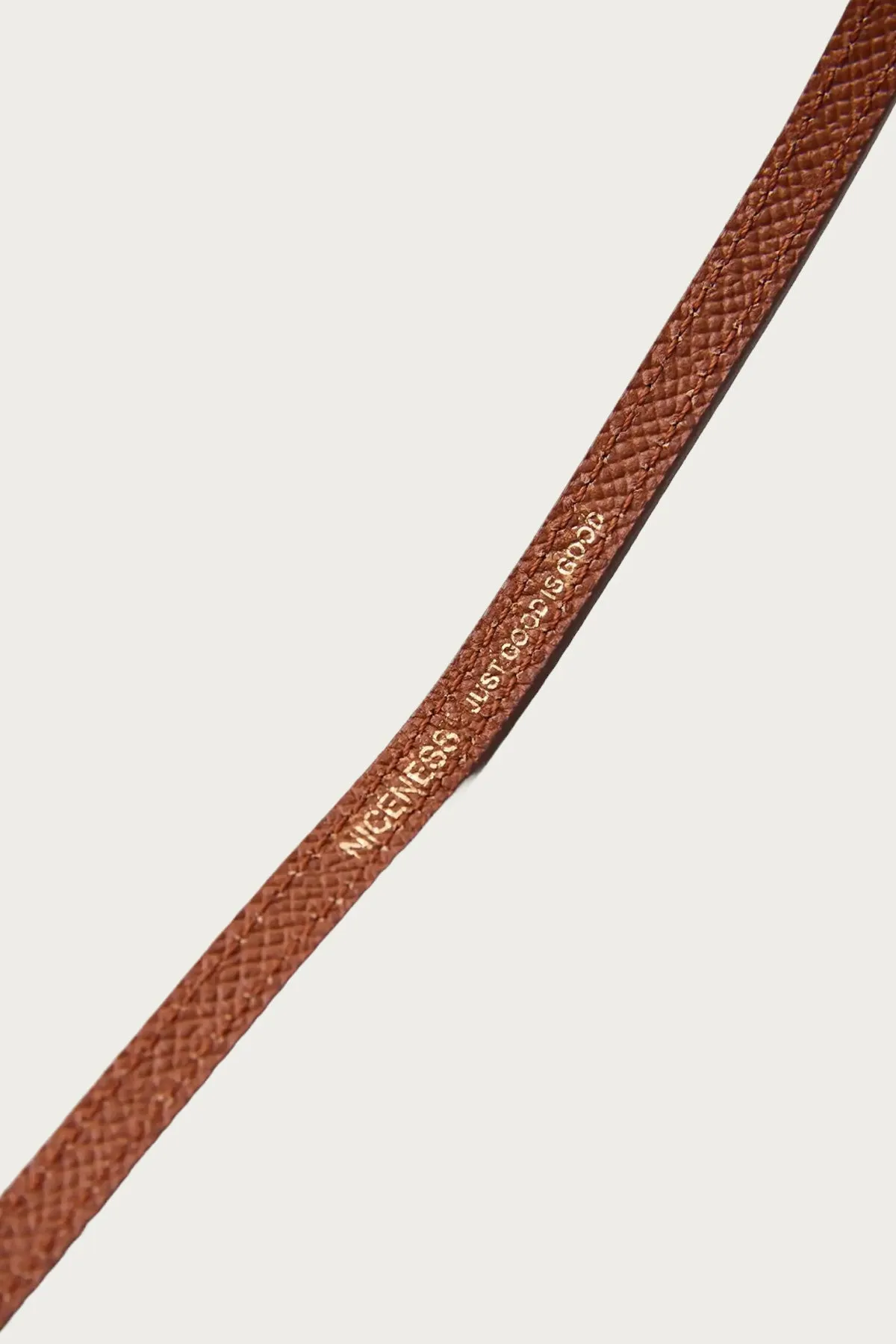 S. Days T-Bar & Leather Strap - Short - Brown sold by Canoe Club product image thumbnail 2