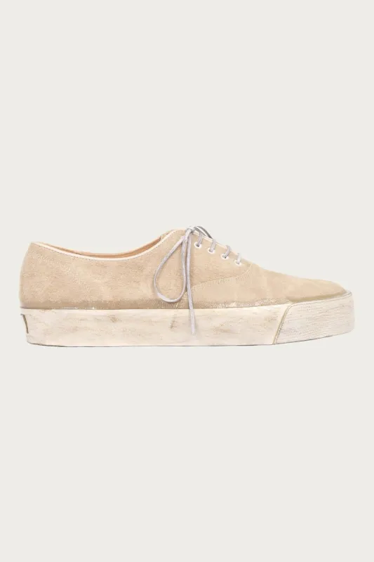 Georgia NN Leather Yacht Shoes - Beige made by Canoe Club