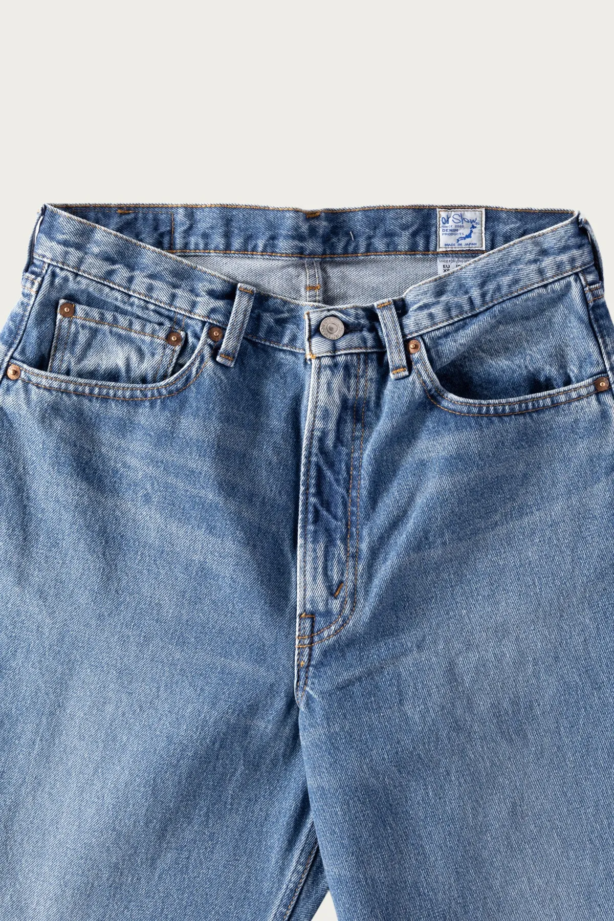 Super Dad's Denim Pants - Denim Used sold by Canoe Club product image thumbnail 5