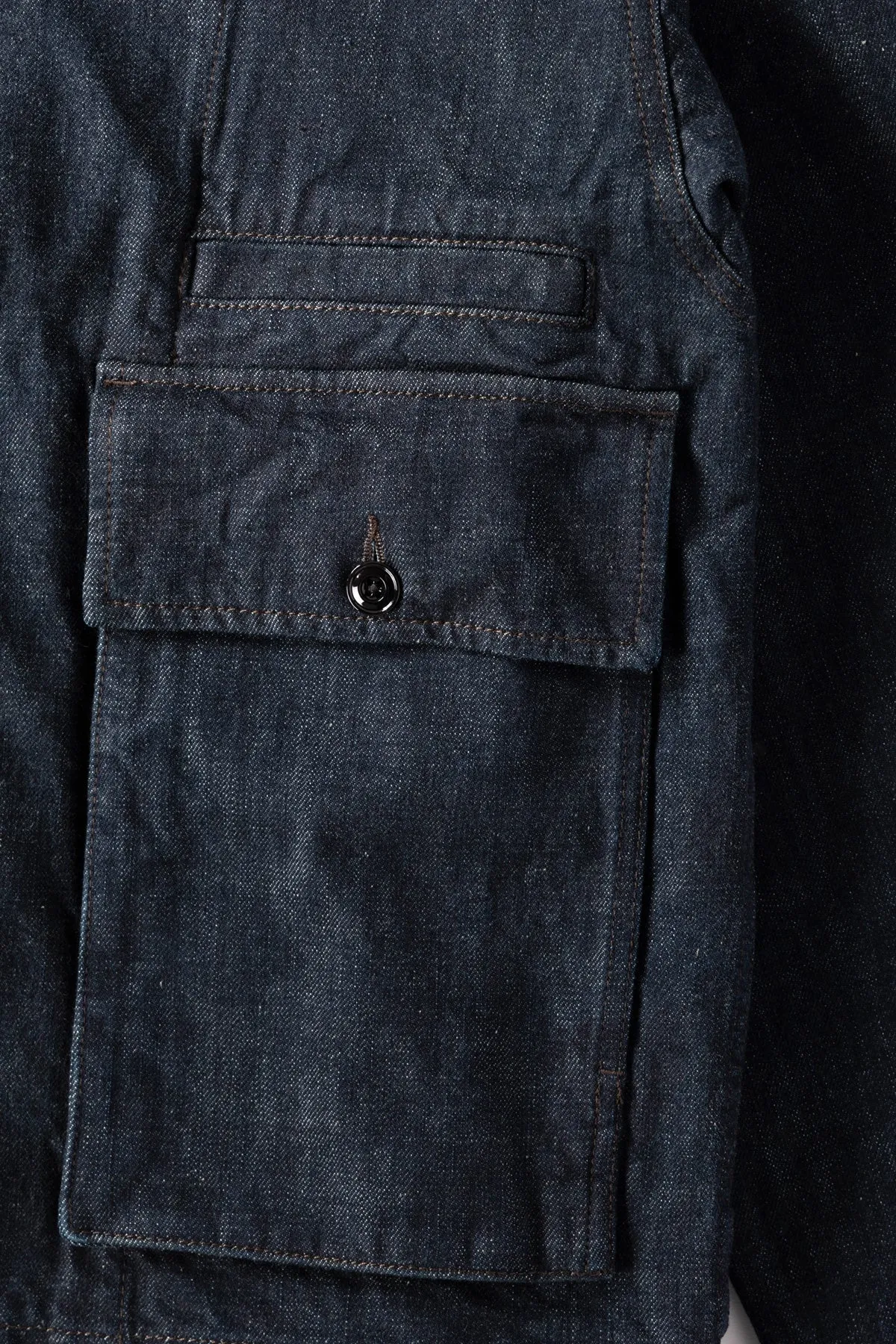 Boxy Jacket - Denim Indigo sold by Canoe Club product image thumbnail 4