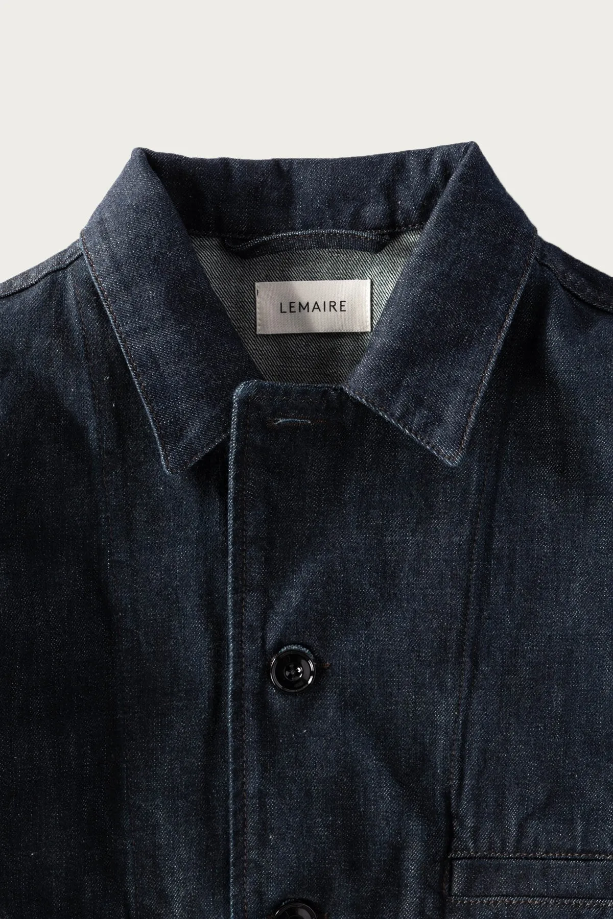 Boxy Jacket - Denim Indigo sold by Canoe Club product image thumbnail 3