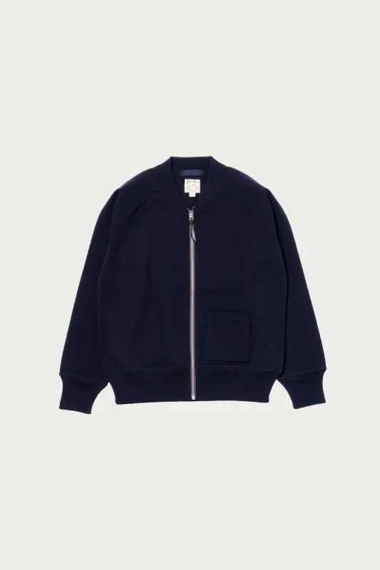 Winter Aviation Sweater - Navy sold by Canoe Club