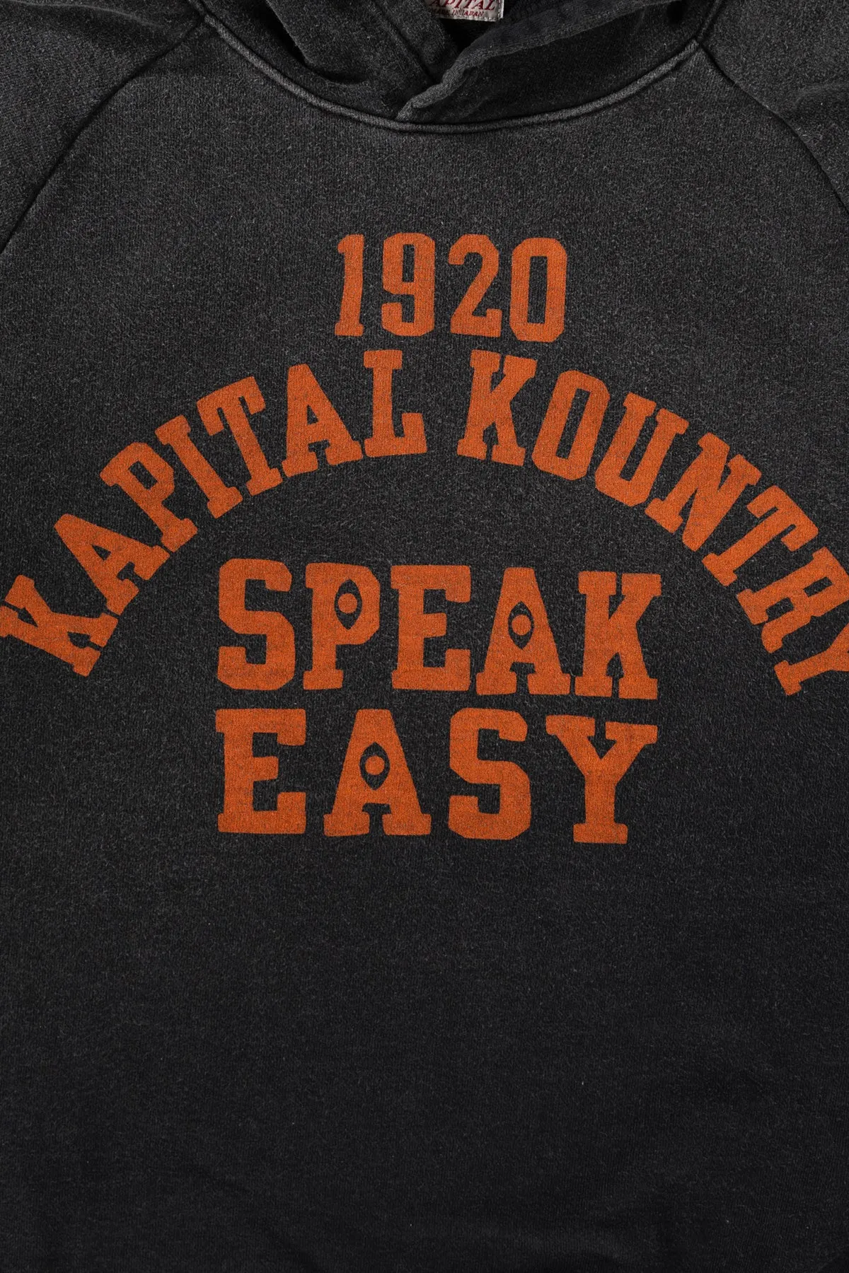 SWT Knit Raglan Hoodie (SPEAKEASY College) - Black sold by Canoe Club product image thumbnail 2