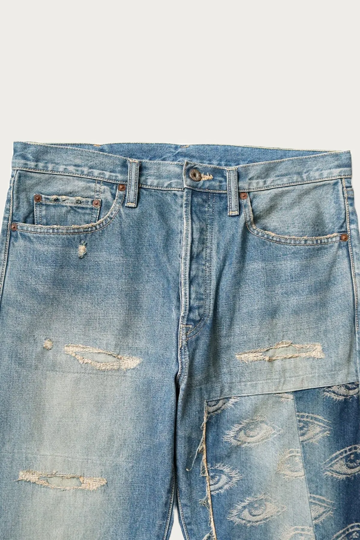 14oz Denim 5P MONKEY CISCO (SPEAKEASY DixieRemake) - Indigo sold by Canoe Club product image thumbnail 2