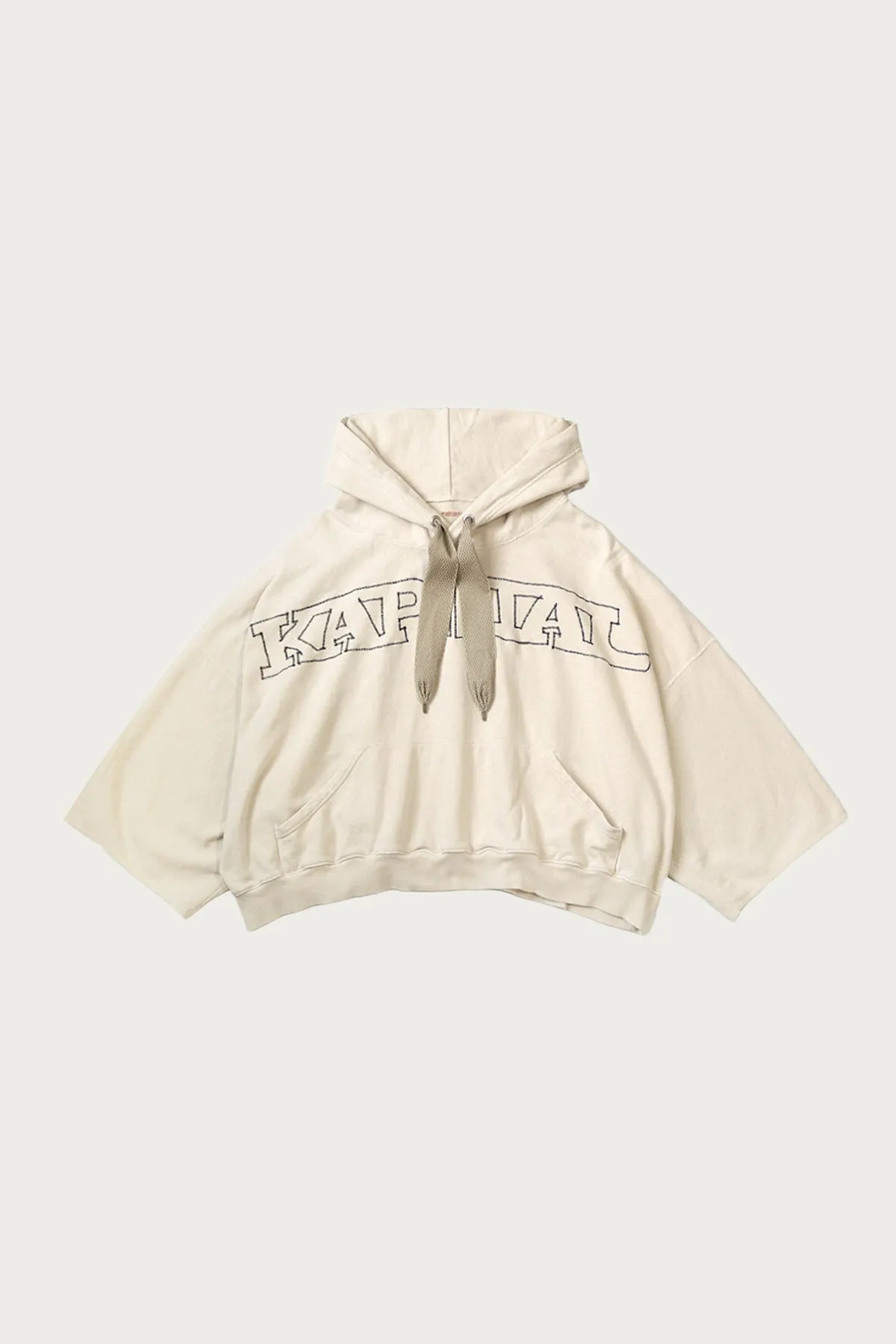 SWT Knit DEVIL Hoodie (KAPITAL Embroidery) - Natural sold by Canoe Club