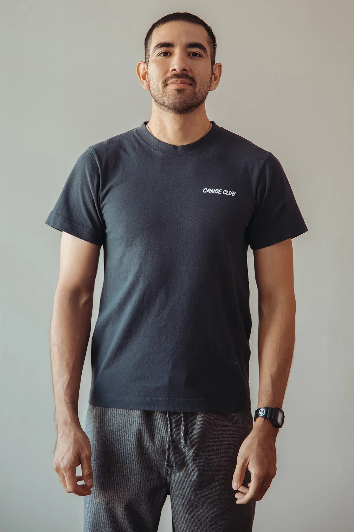 Logo Tee - Graphite sold by Canoe Club product image thumbnail 2