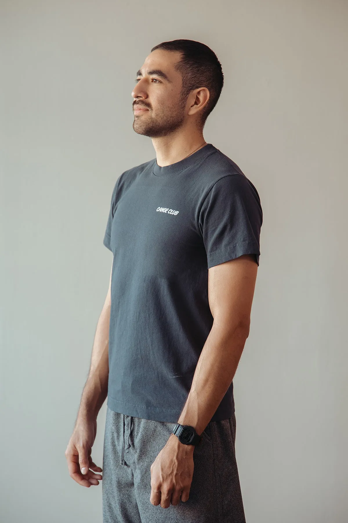 Logo Tee - Graphite sold by Canoe Club product image thumbnail 3