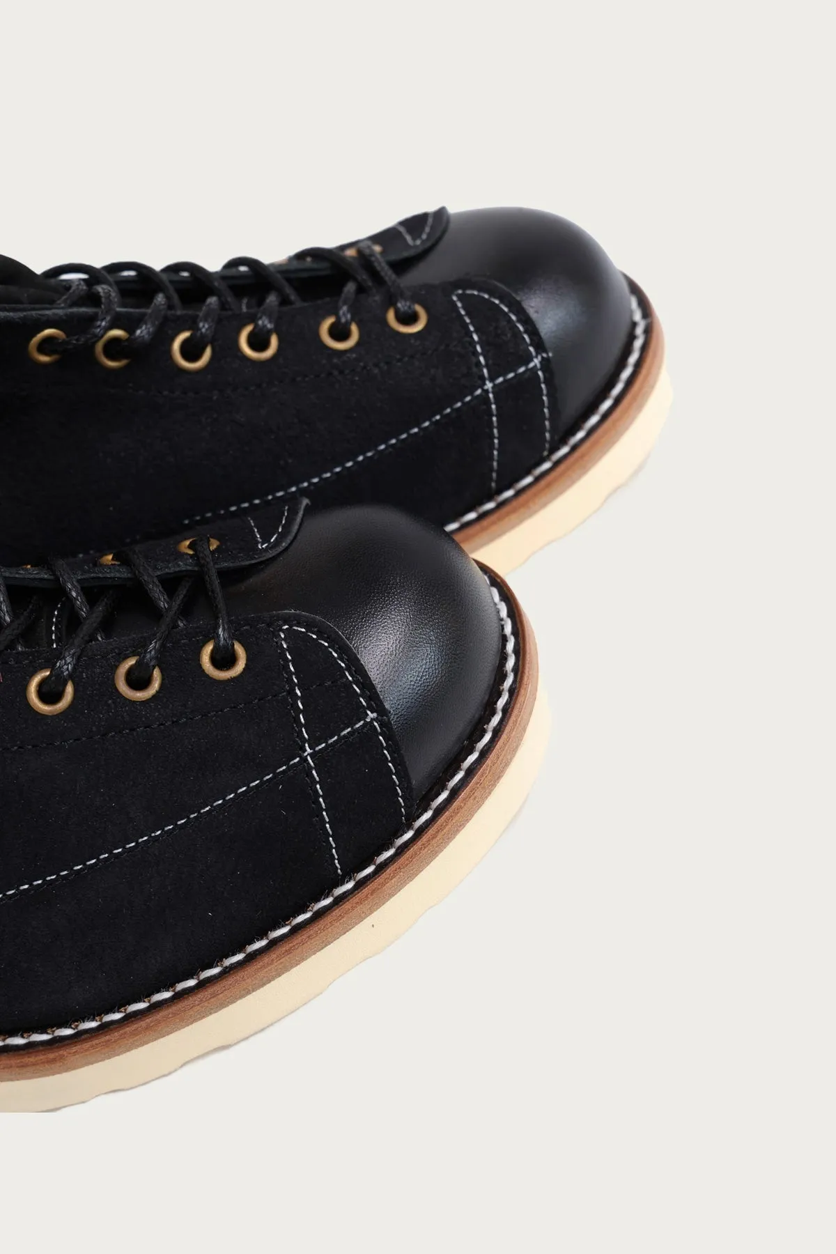 Ten Mile Work Boots / Rough Out Leather - Black sold by Canoe Club product image thumbnail 4