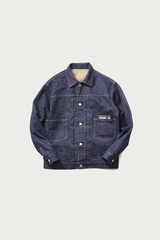Denim Jacket 2nd Type - Indigo made by Ordinary Fits