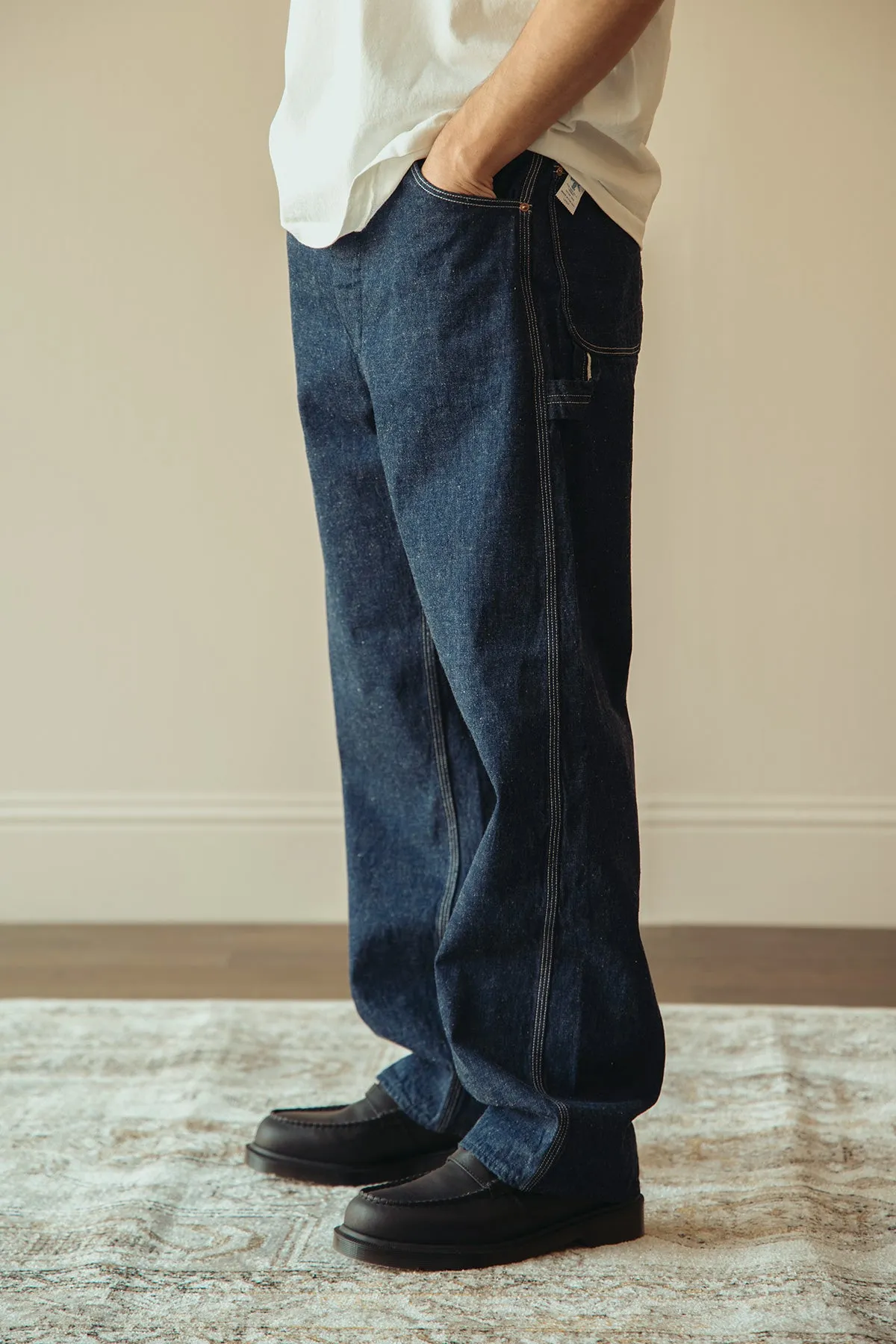 Denim Painter Pants - One Wash sold by Canoe Club product image thumbnail 3