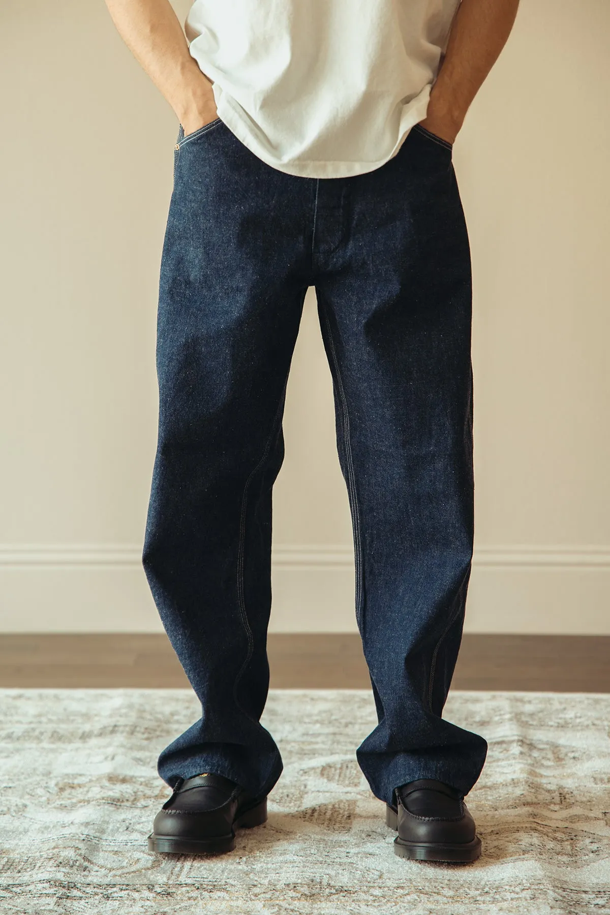 Denim Painter Pants - One Wash sold by Canoe Club product image thumbnail 2