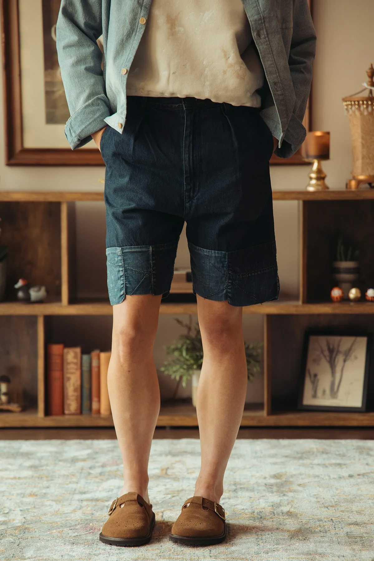 10oz IDGxIDG Denim Short (HUTTE Remake) - Indigo sold by Canoe Club product image thumbnail 2