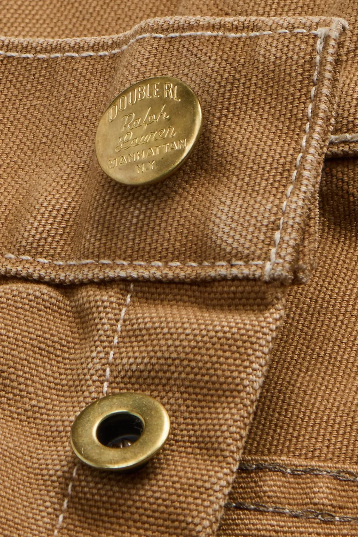 Engineer Fit Distressed Carpenter Pant - Khaki sold by Canoe Club product image thumbnail 5