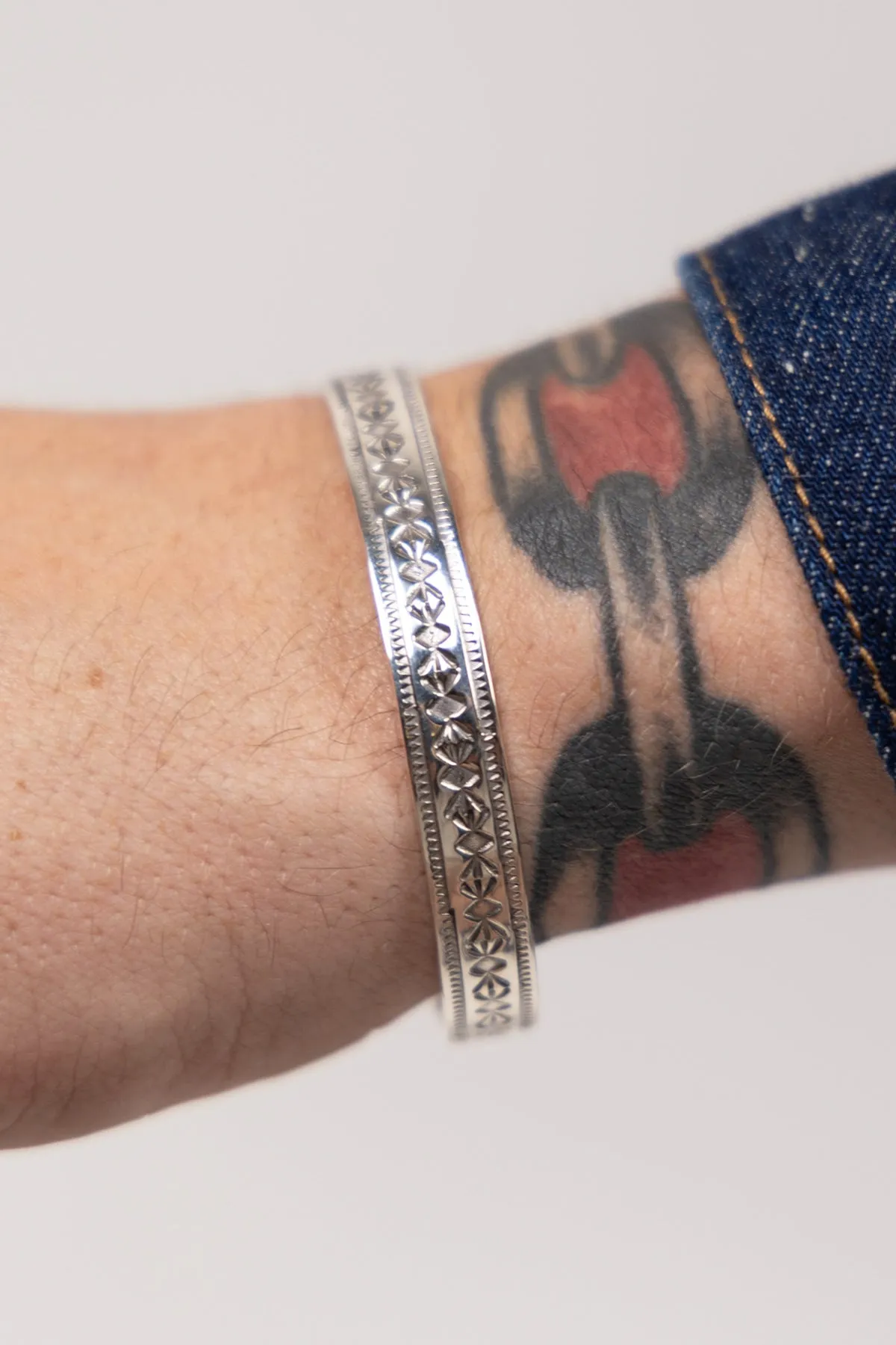 Large Stamp Bangle sold by Canoe Club product image thumbnail 2
