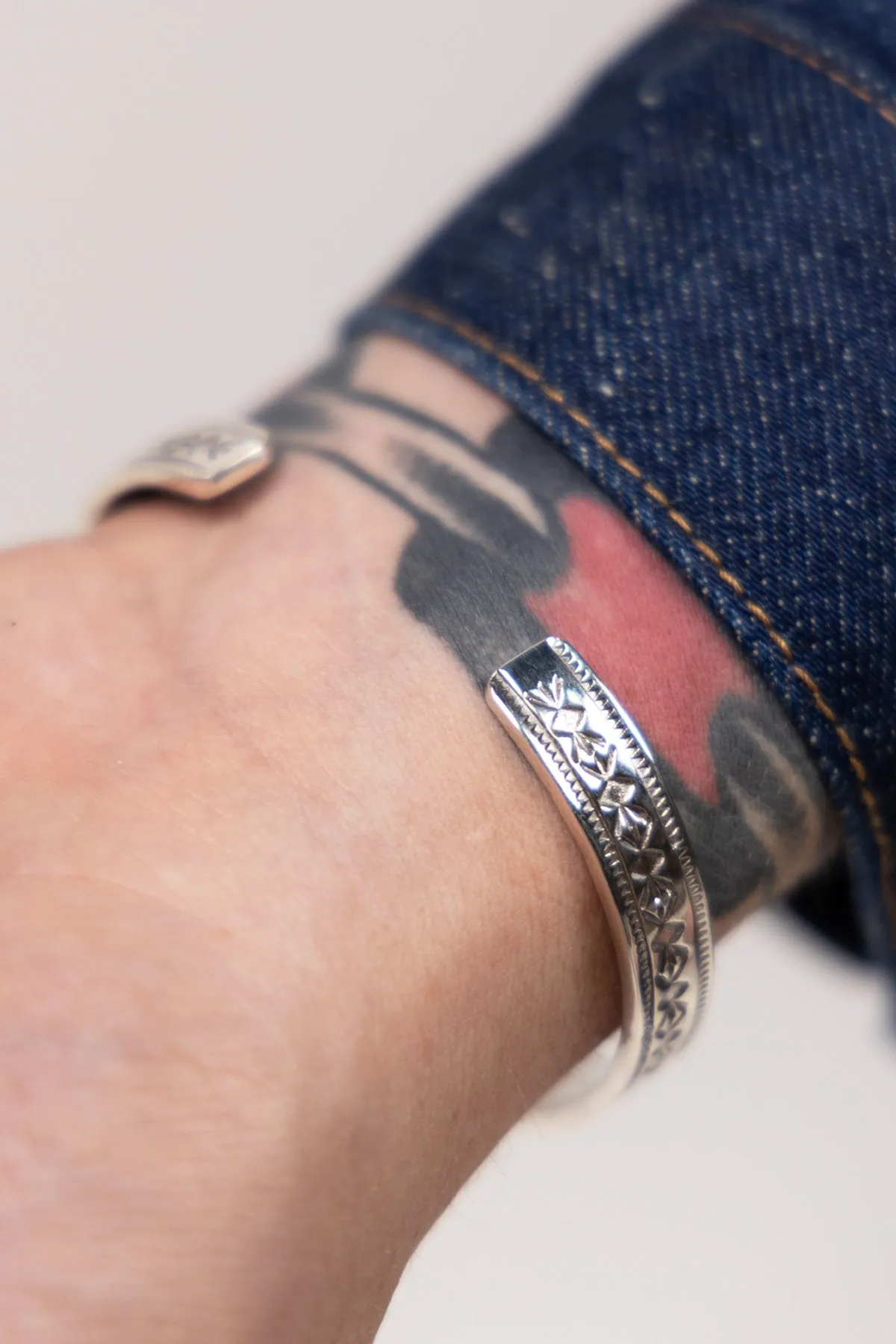 Large Stamp Bangle sold by Canoe Club product image thumbnail 3