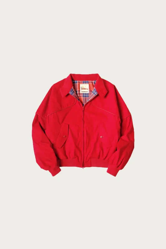 Dry Weather SHAM BOMBER Golf JKT - Red made by Kapital