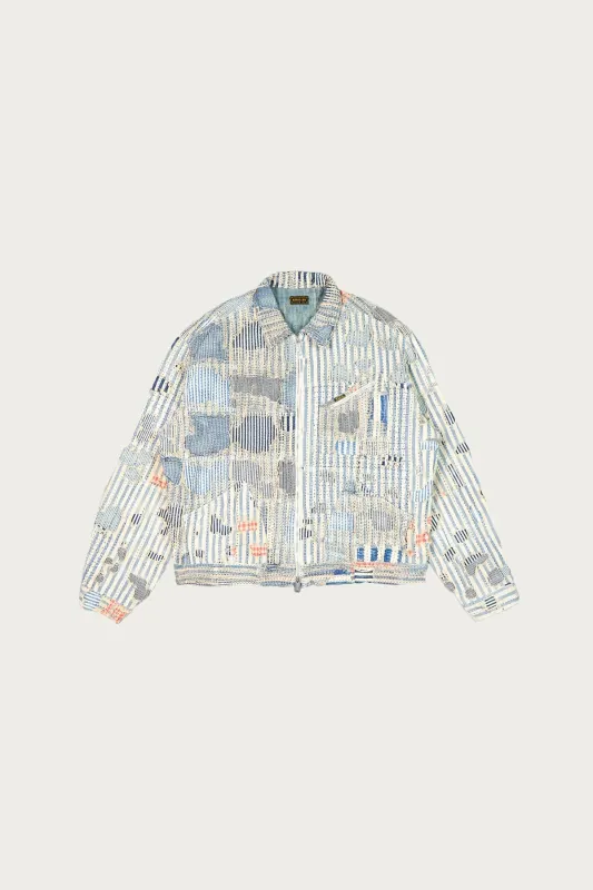 LIBERTY-BORO ZIP UP Blouson - Hickory sold by Canoe Club