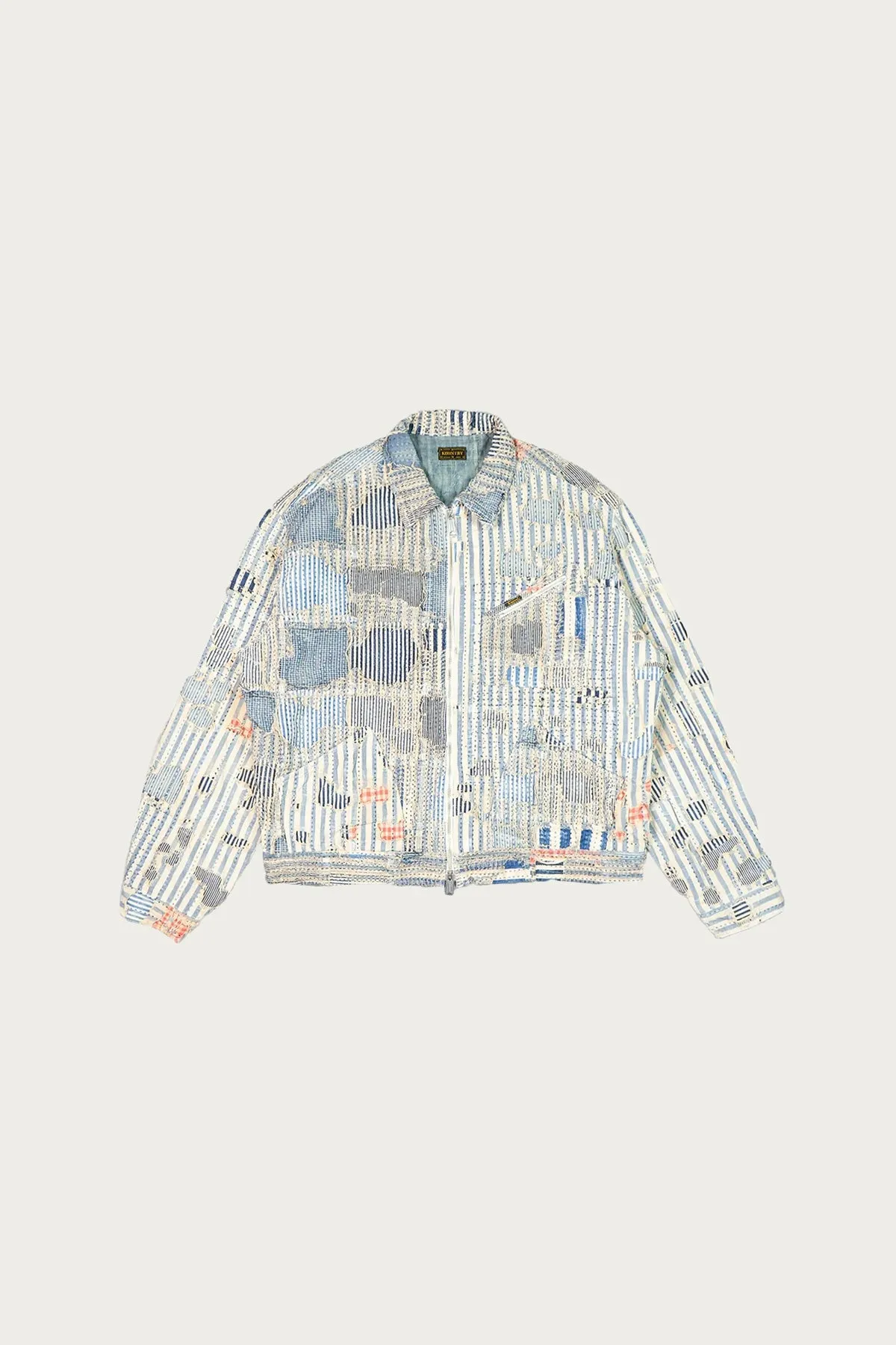 LIBERTY-BORO ZIP UP Blouson - Hickory sold by Canoe Club