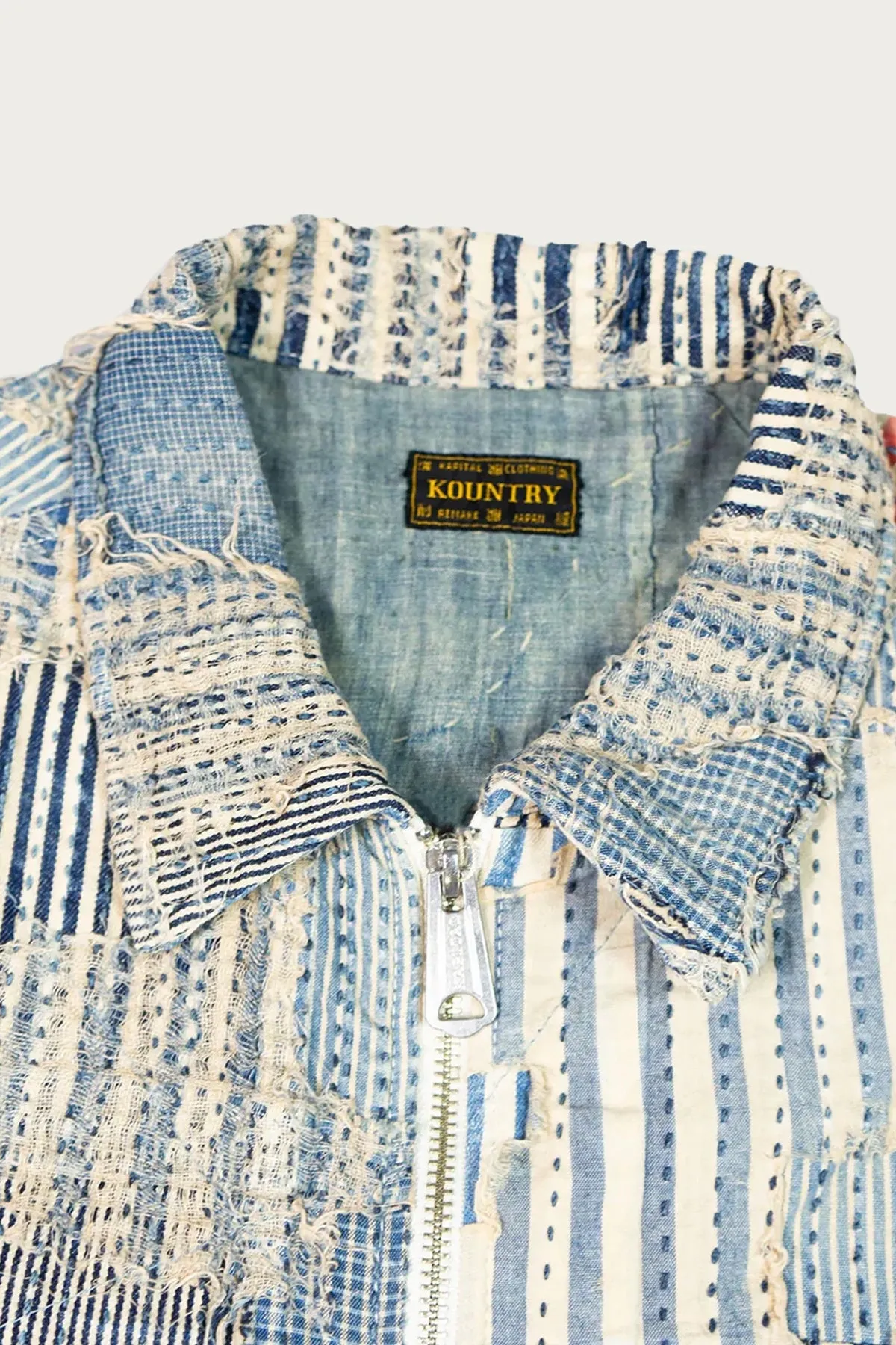 LIBERTY-BORO ZIP UP Blouson - Hickory sold by Canoe Club product image thumbnail 3