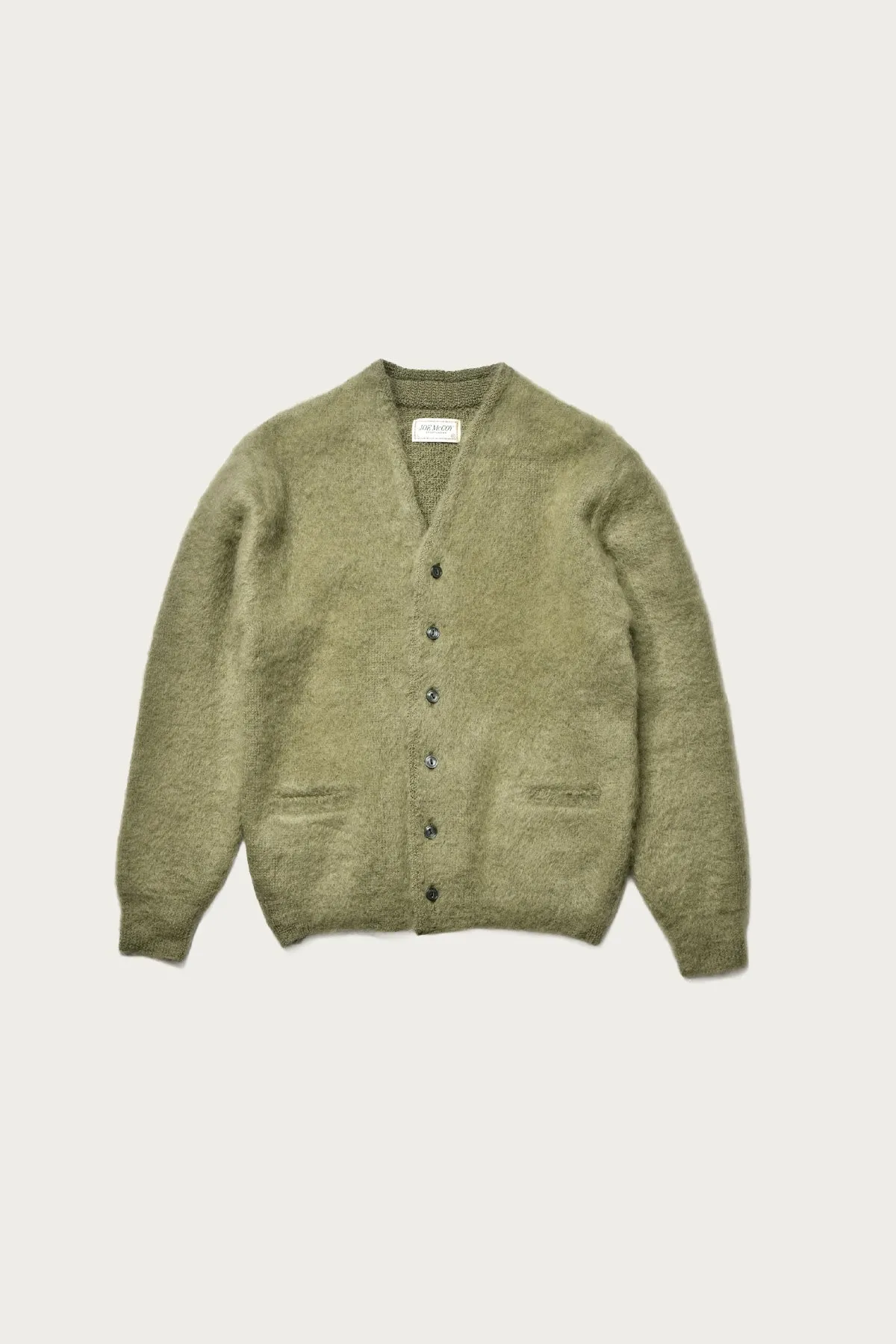 JM Mohair Cardigan - Mint sold by Canoe Club