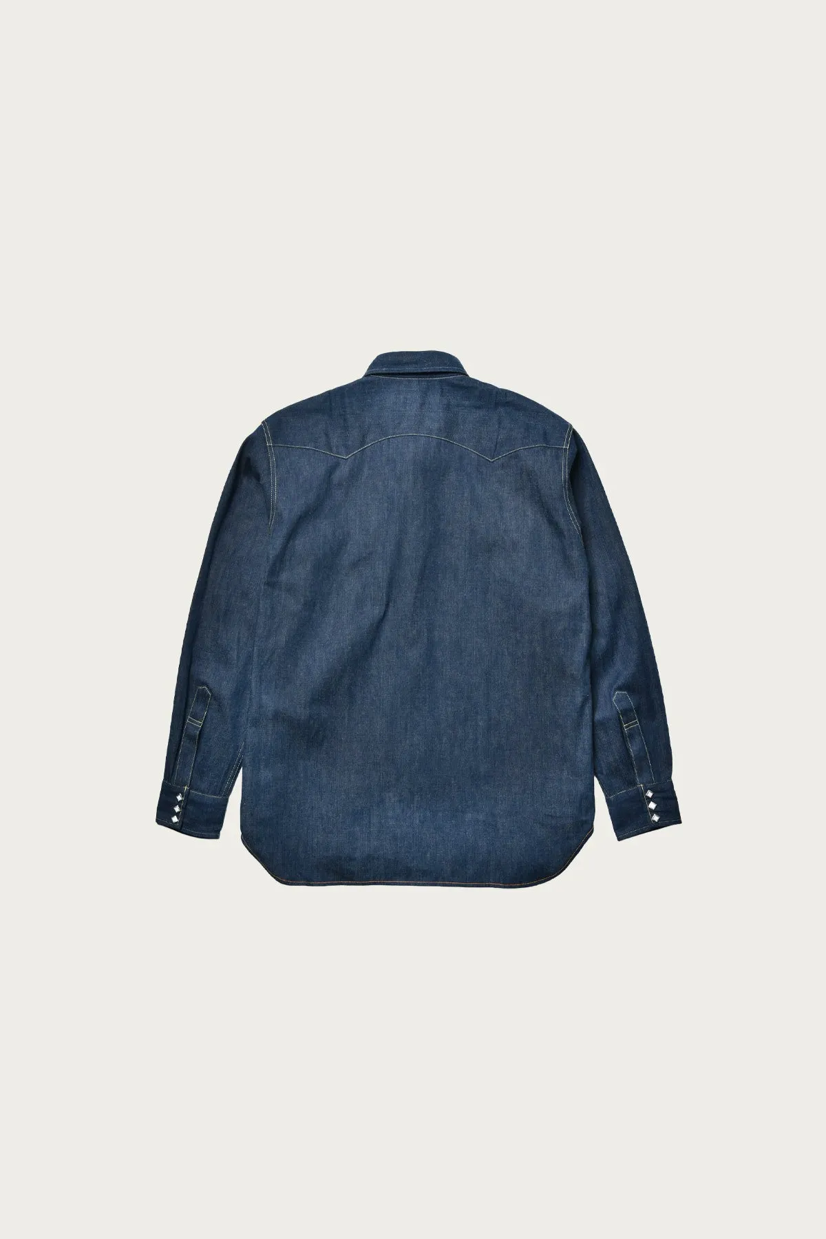 Sawtooth Denim Western Shirt - Indigo sold by Canoe Club product image thumbnail 2